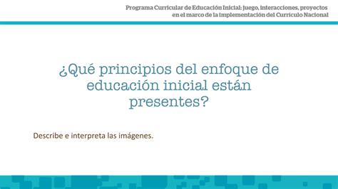 2 1principios De La Educación Inicial 2 Pdf