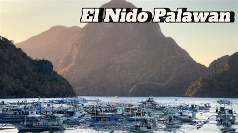 El Nido Palawan Island Hoping Diving Youtube