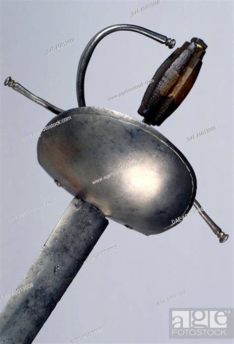 Guard Detail From A 17th Century Sword Pinerolo Museo Storico Dell