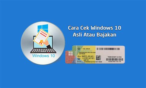 Cara Cek Windows Original Maen Hp