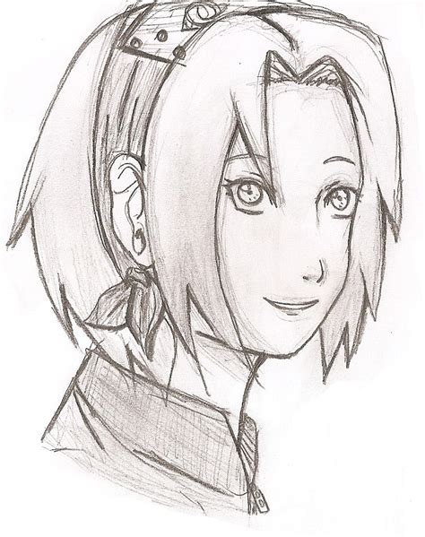 Sakura Sketch By Thiara Chan On Deviantart