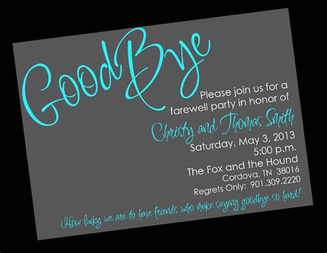 Free Printable Invitation Templates Going Away Party More Retirement Invitation Template Free