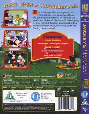 Mickey's Storybook Surprises (English & Foreign language, DVD): Mickey ...