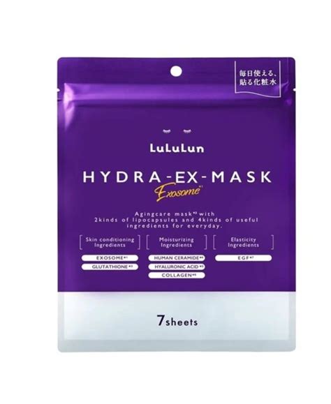 Тканевая маска для лица LuLuLun Hydra-Ex- Mask Exosome | отзывы