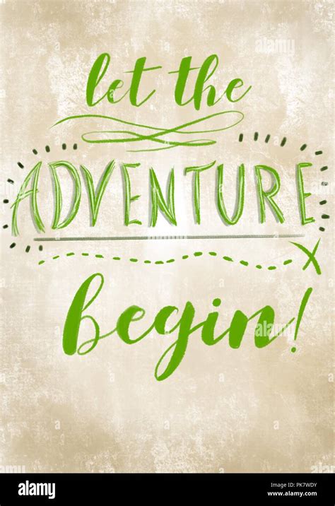 let the adventure begin Stock Photo - Alamy