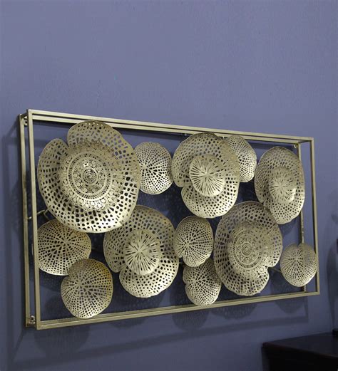 Buy Iron Abstract Wall Art Rustic Gold At Off By Malik Design