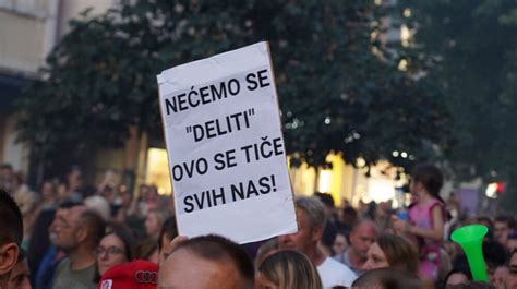 Serija protesta protiv rudarenja litijuma nastavila se i večeras na