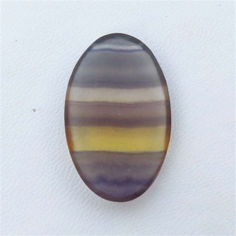 Multi Fluorit Oval Edelstein Lose Natürlich Fluorit Cabochon 33x20mm FL