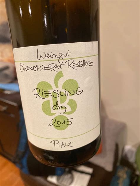 2020 Weingut Ökonomierat Rebholz Riesling Estate Dry Germany Pfalz