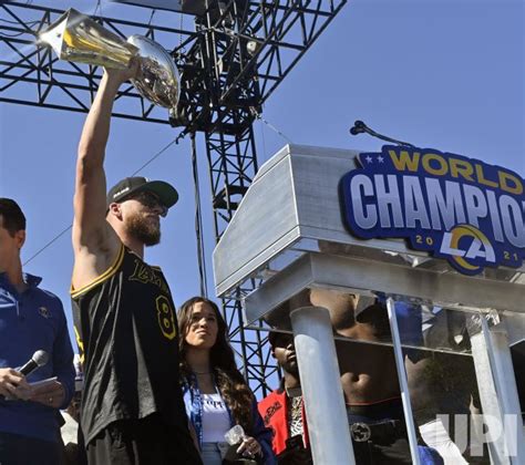 Photo Rams Celebrate Super Bowl Lvi Win With Victory Parade In Los