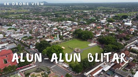 Alun Alun Kota Blitar 2023 I Drone View Alun Alun Blitar Patria I Aloon