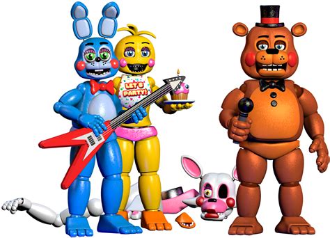 (FNaF4/SFM) Toys Action Figure's by Zoinkeesuwu on DeviantArt