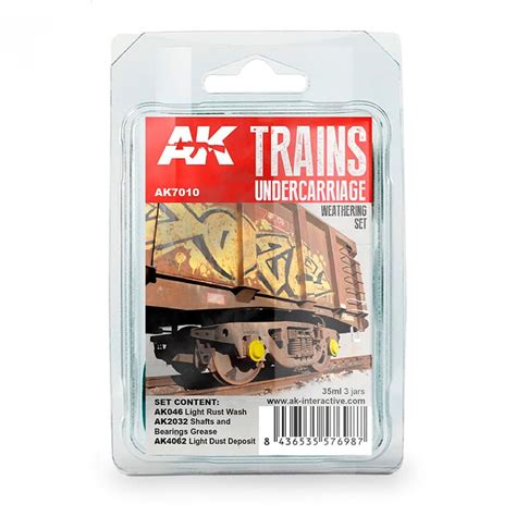 Ak Interactive Undercarriage Train Weathering Set Aki Canada S