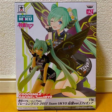 初音ミク フィギュア レーシングミク2017 Team Ukyo 応援ver の通販 By プーさん S Shop｜ラクマ