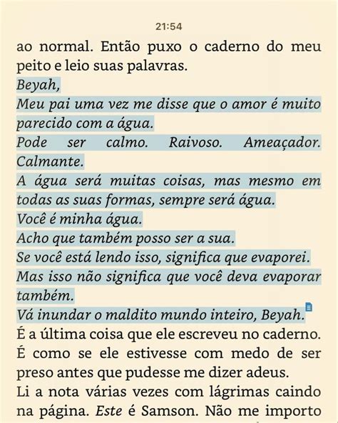 Pin de Evelyn Thayane em Sll6 Frases marcantes de livros Citações