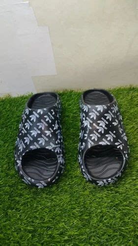 Eva Gender Men Black Printed Flip Flop Slipper At Rs Pair In New