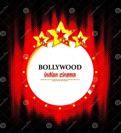 Indian Bollywood Cinema Vector Sign Stock Illustration Illustration