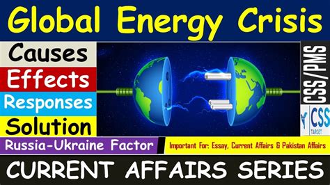 Global Energy Crisis, Causes, Effects, Solution and Europe | Essay | Current Affairs | CSS | PMS ...