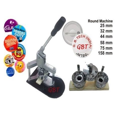 Button Badge Making Machine 32mm Round At Rs 10000 Badge Making