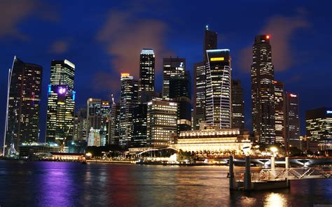 Singapore Skyline - Wallpaper, High Definition, High Quality, Widescreen