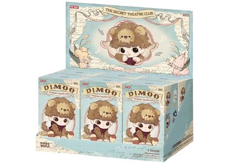 Pop Mart DIMOO The Secret Theatre Club Series Vinyl Plush Pendant ...