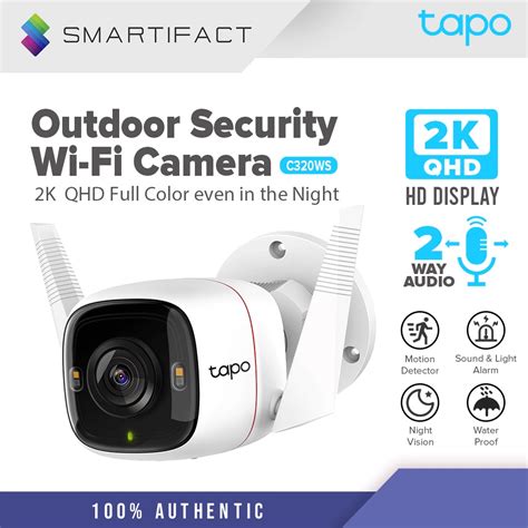 Tp Link Tapo C Ws New Outdoor Security Wi Fi Camera Shopee Philippines