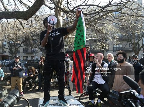 Homeless New Yorkers Protest Eric Adams Anadolu Ajansı