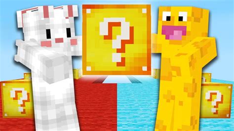 Jugamos Una Carrera De Lucky Blocks En Minecraft Youtube