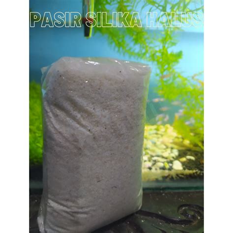 Pasir Silika Silica Putih Aquascape Aquarium Akuarium Air Terjun