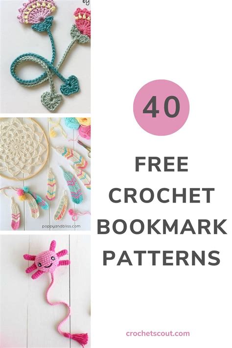 40 Free Crochet Bookmark Patterns Crochet Scout