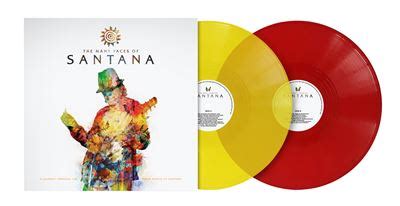 The Many Faces Of Santana Édition Limitée Vinyle Jaune et Rouge