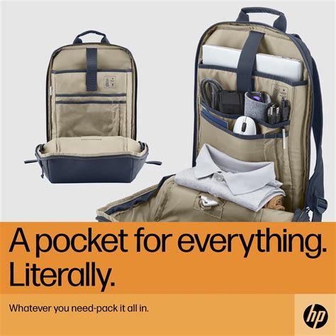 HP Travel 18 Liter 15 6 Iron Grey Laptop Backpack 9 In Distributor