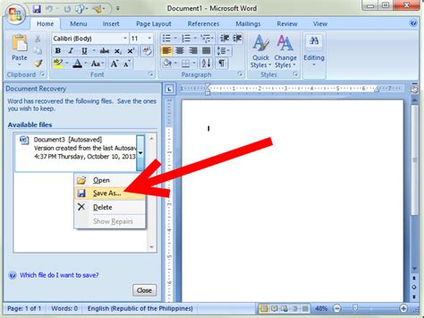 How To Set Up Autosave On Microsoft Word 2007 14 Steps