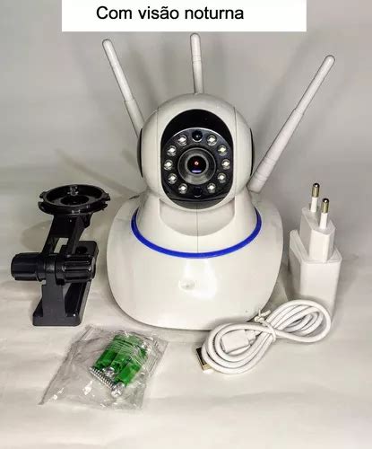 C Mara De Seguridad Roboip Antenas Wifi P Visi N Nocturna