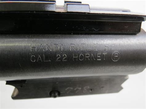 Handi Rifle Sb2 22 Hornet Barrel 3832140685