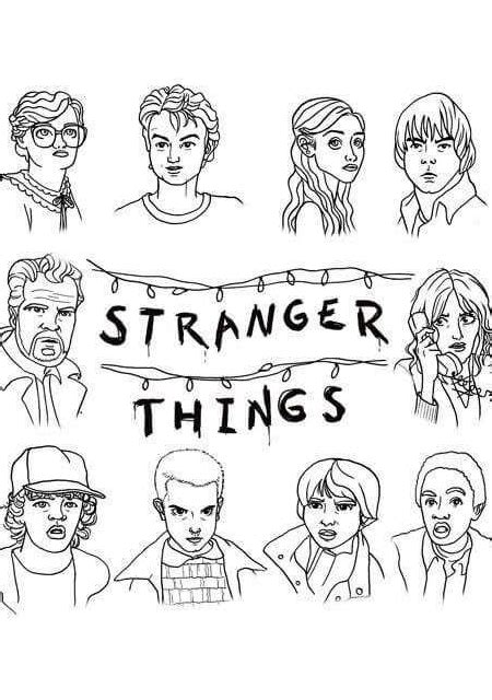 Aprender Sobre Imagem Stranger Things Desenhos Br Thptnganamst