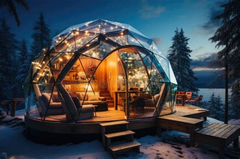 Winter Holiday in a Luxury Modern Glass Igloo Hotel with Beautiful View ...