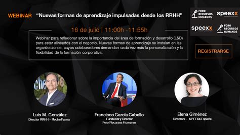 Webinar Nuevas Formas De Aprendizaje Impulsadas Desde Los RRHH Speexx