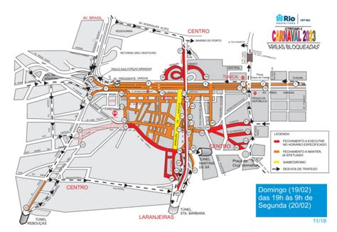 Carnaval 2023 confira o esquema de trânsito montado pela CET Rio para