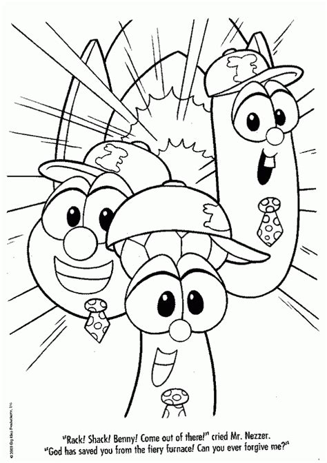 Veggietales Coloring Pages Sketch Coloring Page 15087 The Best Porn