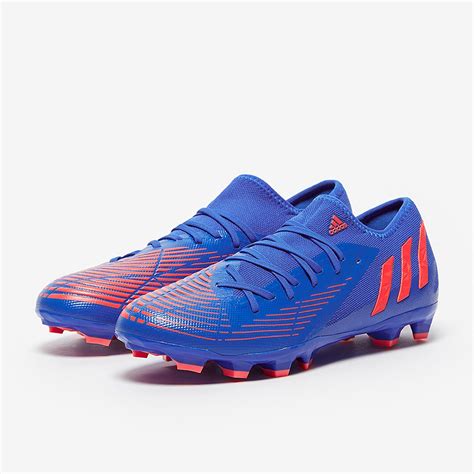 Adidas Predator Edge 3 Low MG Hi Res Azul Turbo Hi Res Azul Botas