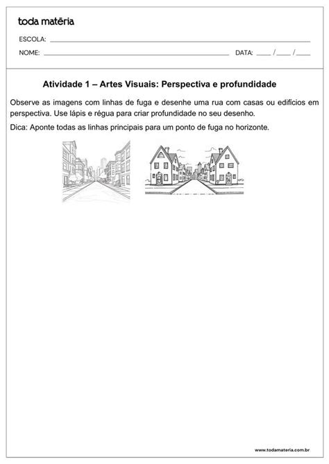 Atividades de Artes para o 9º ano (para imprimir) - Toda Matéria