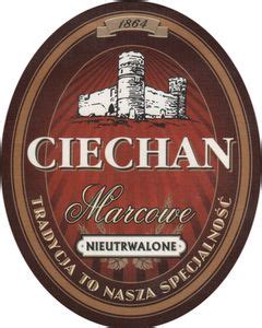 Drink Label Ciechan Marcowe Browar Ciechan PolandCol PL BEER 002245