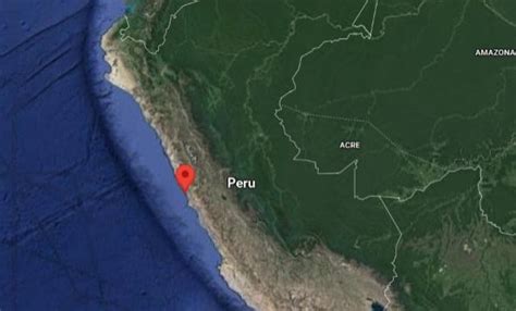 Terremoto magnitude de 7 5 no Peru é sentido no Acre ac24horas