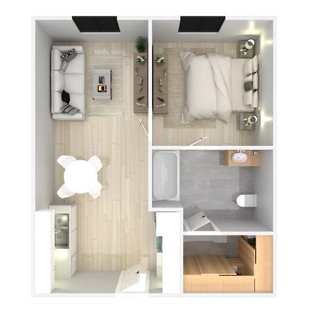 Spacious Senior Living Floor Plans at The Courtyards