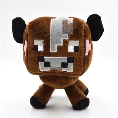 New Minecraft Plush Toys Brown Cow Ocelot Enderman Spider Stuffed Animals Dolls Minecraft ...