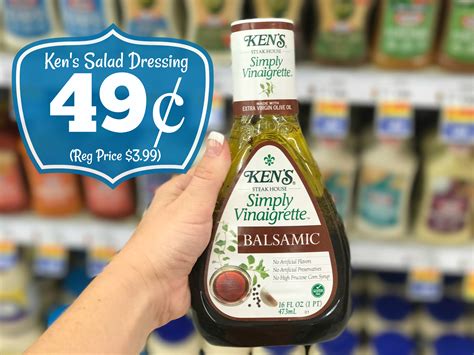 Ken's Salad Dressing ONLY $0.49 at Kroger! (Reg Price $3.99) - Kroger Krazy