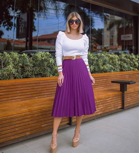 How To Style Purple Skirt 25 Outfit Ideas Artofit