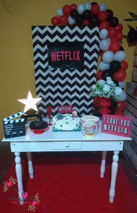 Ideias Decoração De Festas Netflix