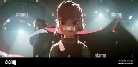 Nimona De Gauche à Droite Ballister Boldheart Voix Riz Ahmed Nimona Voix Chloe Grace